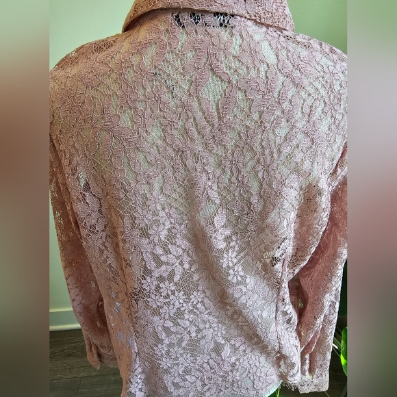 Zara lace blouse size L - Picture 10 of 13
